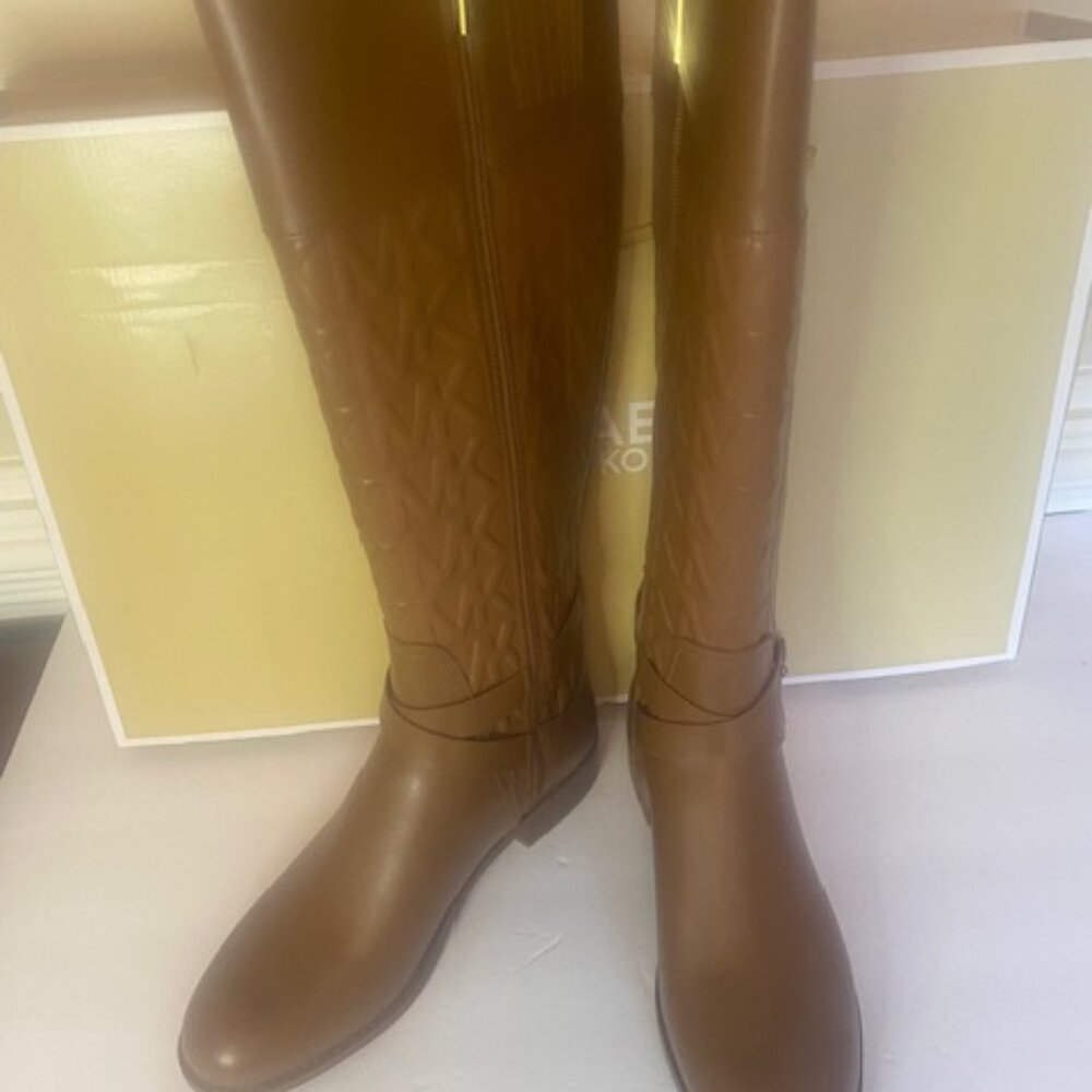 Michael Kors Kincaid Embossed Riding Boot size 10 M - Picture 4 of 11